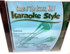 Songs Of The Isaacs Vol. 1 Karaoke Style CD Sealed