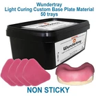 Dental Wundertray Plaque Photo Light Cure Custom Tray 50 Base Plate Germany