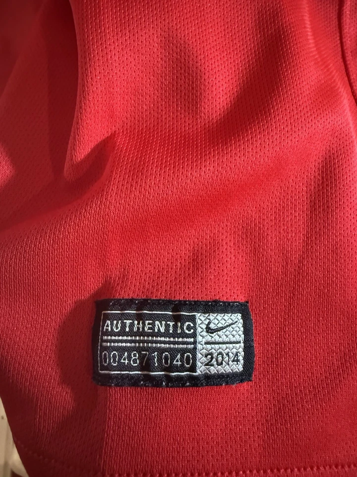 Мужская футболка Nike большого размера Dri-Fit США 2014 футбол выездные матчи чемпионата мира по футболу как новая в США - Изображение 3 из 4
