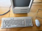 Apple Macintosh SE - Green CRT - Recapped & Restored, BlueSCSI, Mouse & Keyboard