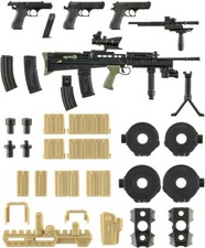 1/12 Little Armory LA-MD01 CONJUNTO DE EQUIPO AR (RIFLE DE ASALTO) para DISPOSITIVO MEGAMI