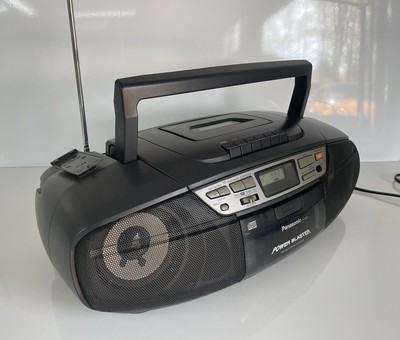 Panasonic RX-DS27 Power Blaster Boombox Radio Cassette CD Tested