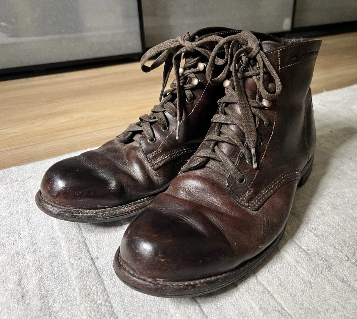 Brown Wolverine 1000 Mile Boots for Men for sale | eBay