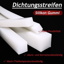 Solide Silikon-Gummi Dichtung Vierkantleisten Sealing Quadrat Stab Gummidichtung