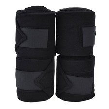 &deg;4Pcs Horse Leg Warp Self Adhesive Breathable Wear Resistant Animal Leg Bandage