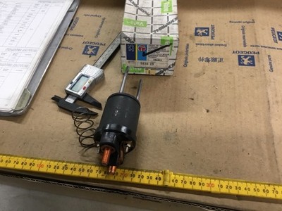 Peugeot 104 talbot samba starter motor solenoid Paris rhone  583625 ced468
