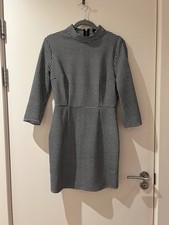 Black and White New Look bodycon mini dress 8-10