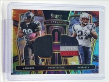 FRED TAYLOR 2024 SELECT MULTIVERSE TIE-DYE PRIZM PATCH #MP-FTR /25 Q5388
