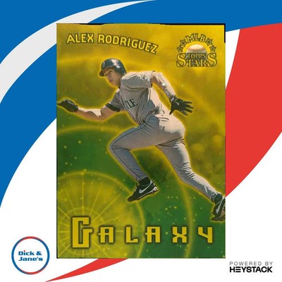 1998 Topps Stars Alex Rodriguez Galaxy Gold /50 WOW! RARE! #G8 Seattle Mariners