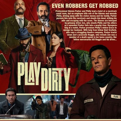 Play Dirty 2025 Action Movie DVD Full HD Audio English All Region Free