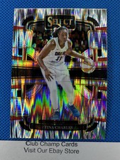2024 #83 Tina Charles Panini WNBA Select Concourse Silver Flash Prizm Dream
