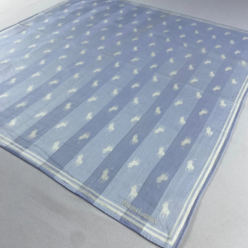 Pañuelo vintage Ralph Lauren pañuelo pañuelo pañuelo cuadrado de bolsillo Foto 2 de 4