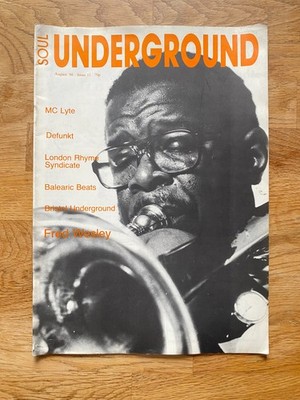 SOUL UNDERGROUND MAGAZINE - *COLLECTORS* 1988 - AUGUST - FRED WESLEY - issue 11