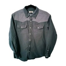 Magellan Mens Adventure Gear Mag Warmth black Long Sleeve Casual shirt