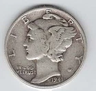 1941 Mercury Dime - Nice Silver - #27