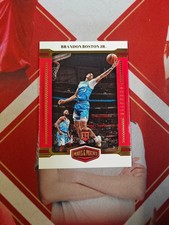 2021-22 Panini Chronicles Plates & Patches Gold Rookie Brandon Boston Jr. /10