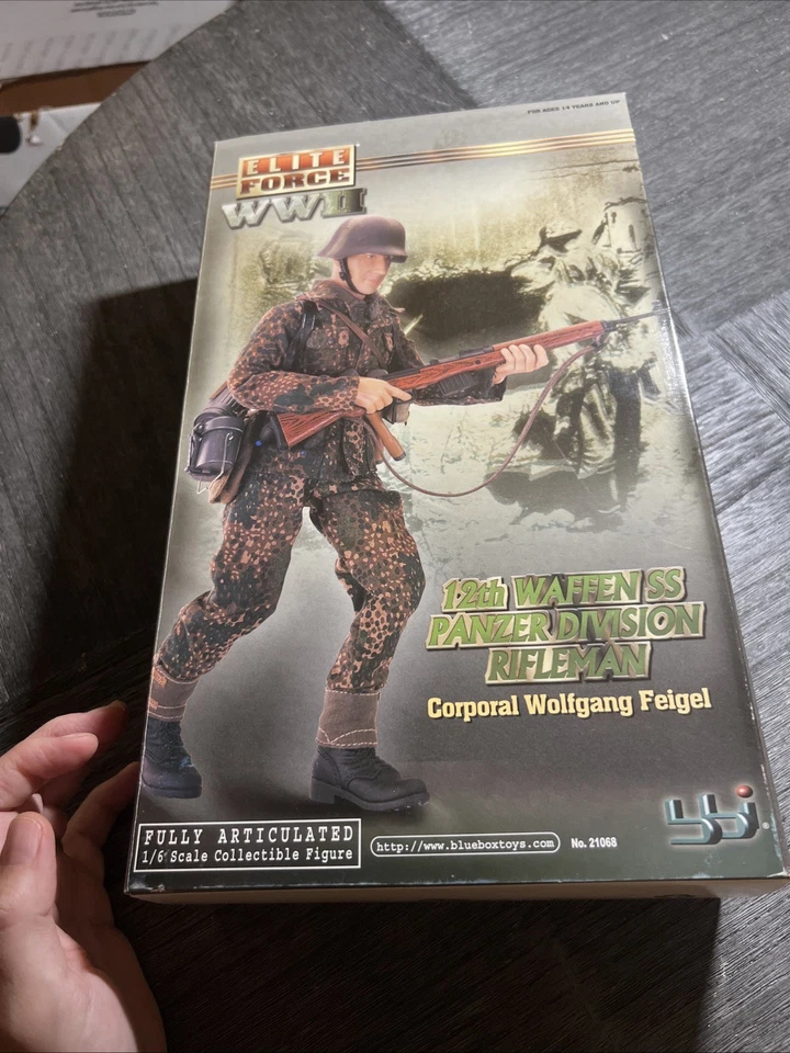 Figura Elite Force 1/6 cabo Wolfgang Feigel Waffen SS Panzer ENVÍO GRATUITO Foto 2 de 4