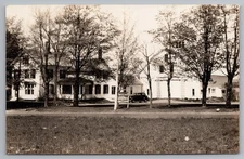 Bellevue Farm Madison Maine RPPC Real Photo Postcard 1939