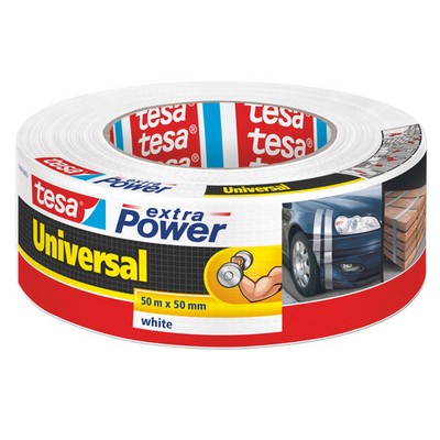 tesa Folienband extra Power Universal, 50 mm x 50 m, weiß 1 bis 36 Stk SPARE 44%