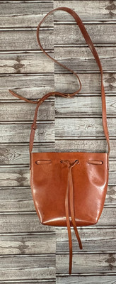 Mansur Gavriel Mini Bucket Leather Crossbody Bag mspr $495