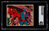 1940 SUPERMAN PHILADELPHIA GUM INC. SGC 4 VG-EX CARD #35 HUR