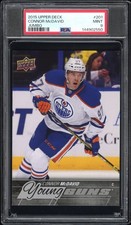 2015 UD JUMBO #201 CONNOR MCDAVID PSA 9