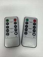 2 NEW Wireless LED Candle Remote Control w/ Timer - 10 Key Flickering Flameless