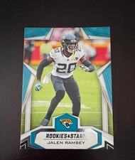 2016 Panini Rookies & Stars Jalen Ramsey Rookie Card. rookie card picture