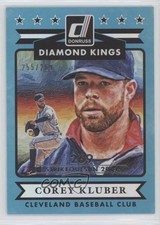 2015 Panini Donruss Diamond Kings Stat Line Season 255/269 Corey Kluber #8 0o6v
