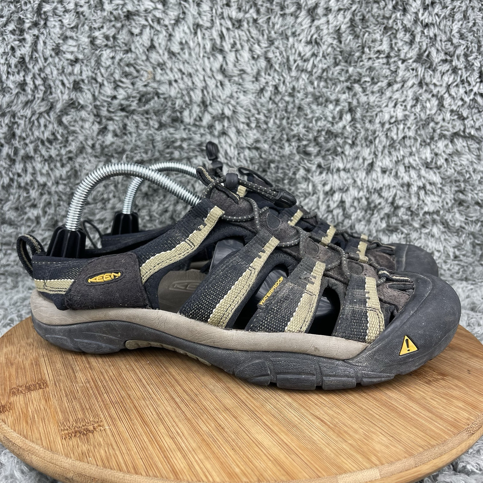 Sandali sportivi KEEN Newport uomo 9 5 impermeabili punta chiusa elastici nero marrone