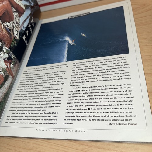 The Surfer's Journal Volume One Number Four Rare Condition Surfing - Picture 8 of 16