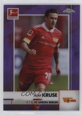 Max Kruse Chrome Bundesliga 2020/21 Purple Refractor /299 #14