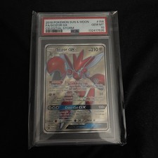 2018 POKEMON SUN & MOON CELESTIAL STORM #158 FULL ART/SCIZOR GX PSA 10 on eBay