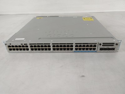 Cisco Catalyst WS-C3850-12X48U-E 48-Port Gigabit Ethernet Managed UPoE Switch