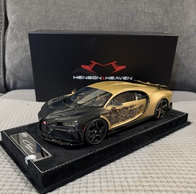 1/18 HH Henson & Heaven Bugatti Chiron Super Sport Golden Era