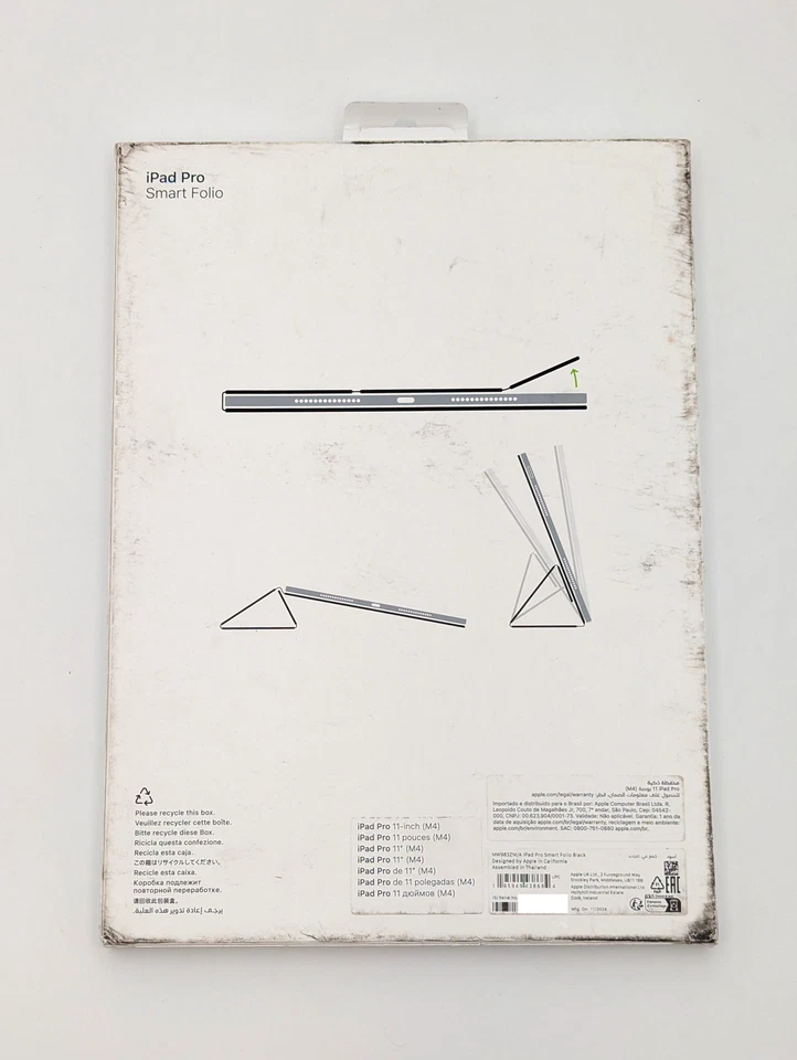 Apple iPad Smart Folio For iPad Pro 11 Magnetic And Portable - Black - MW983ZM/A - Image 3 of 4