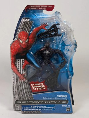 Marvel Spider-Man 3 Venom Spinning Symbiote Attack 2007 Hasbro Actionfigur
