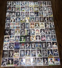 100 Baseball Card Team Lot - LOS ANGELES DODGERS - No duplicates! 