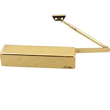 Parker Hannifin 900 BCPB Adjustable Door Closer Polished brass