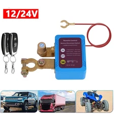Car Battery Switch Remote Control Disconnect Power Kill Master Isolator Cut Off