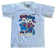 Mickey  Minnie Mouse Front Back VTG Sherry's Best T-Shirt Florida - Size 2-4T