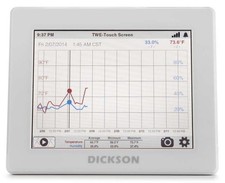 Dickson TWP DicksonOne Touchscreen Temperature/Humidity Data Logger with
