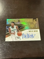 Malik Monk 2017 Essentials Destined 4 Greatness Auto Autograph #31/99