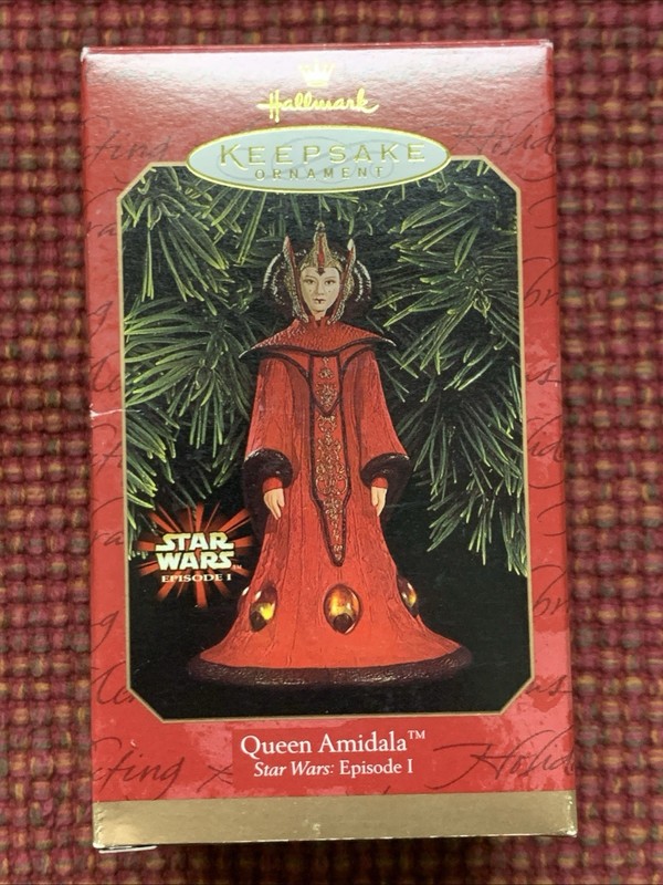 Hallmark Keepsake Christmas Ornament 1999 Star Wars Episode I QUEEN AMIDALA