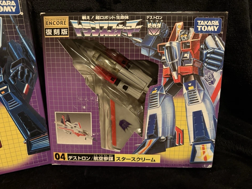Transformers 11 Thundercracker & Skywarp/ 04 Starscream Takara Tomy Reissue MIB - Image 3 of 4
