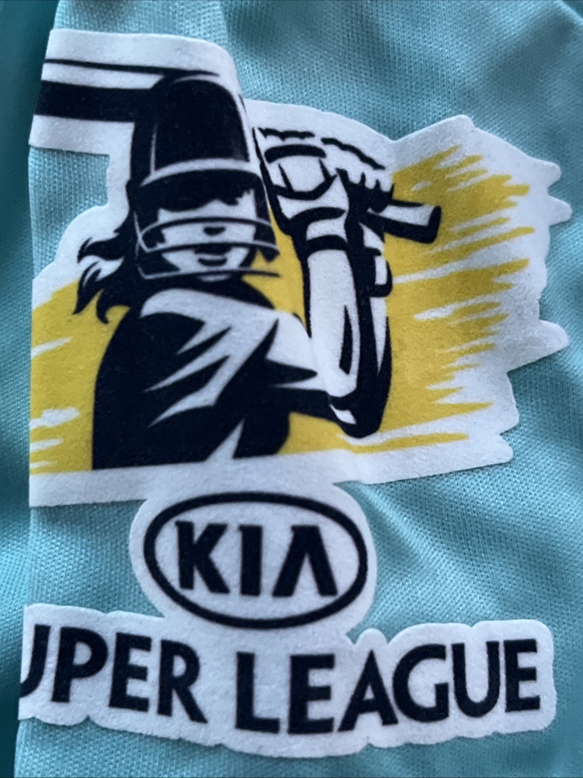 Adidas Surrey Cricket Shirt Womens Size 14 Blue Kia Super League Short Sleeve L thumbnail 6