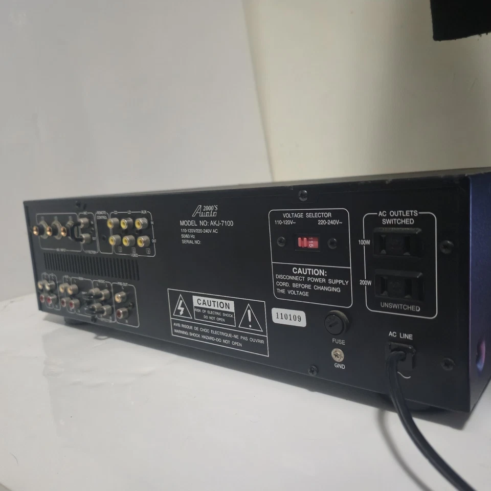 Audio 2000 AKJ7100 Mezclador de Karaoke Eco Digital AV Audio HiFi Micrófono Estéreo Foto 4 de 4