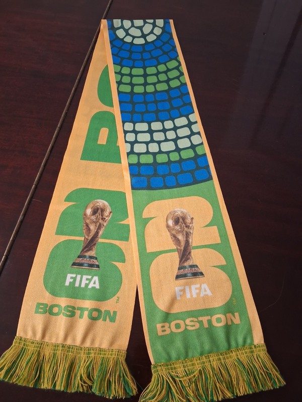 FIFA Boston 2026 rare World Cup Scarf Gillette Stadium