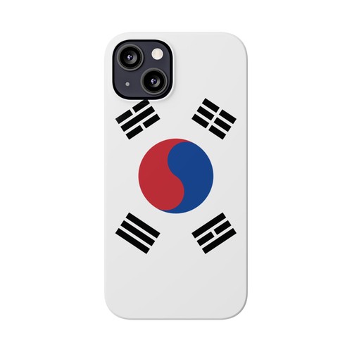 South Korea Flag Phone Case For All iPhone Models - Picture 35 of 82