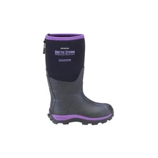 DRYSHOD Kids Arctic Storm Black/Purple Boots (ARS-KD-PP)